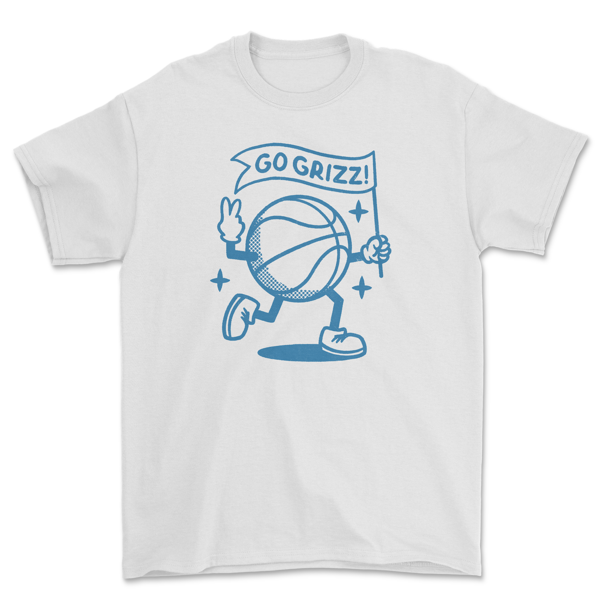 GRIZZ MAN WHITE TEE