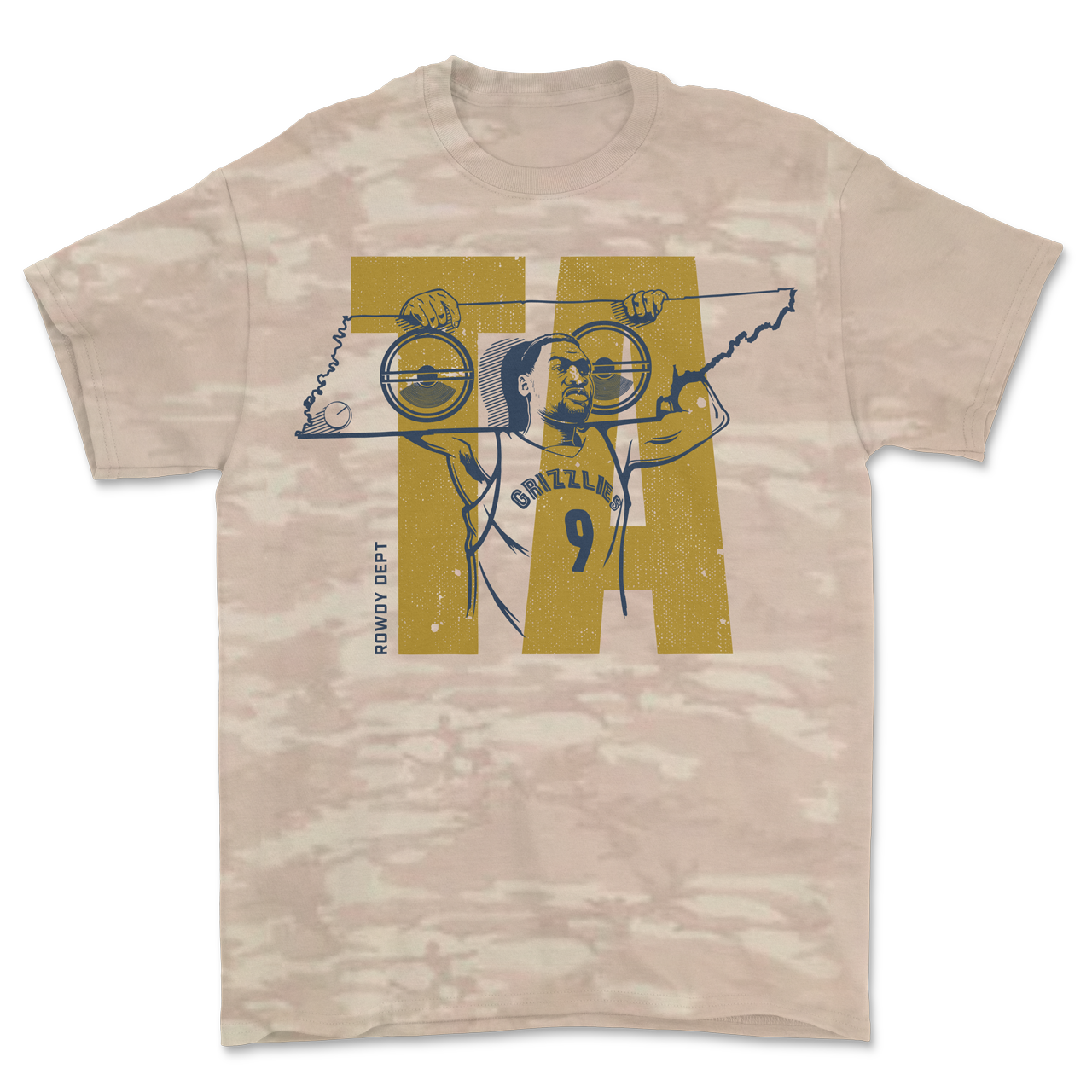 TONY ALLEN CAMO TEE