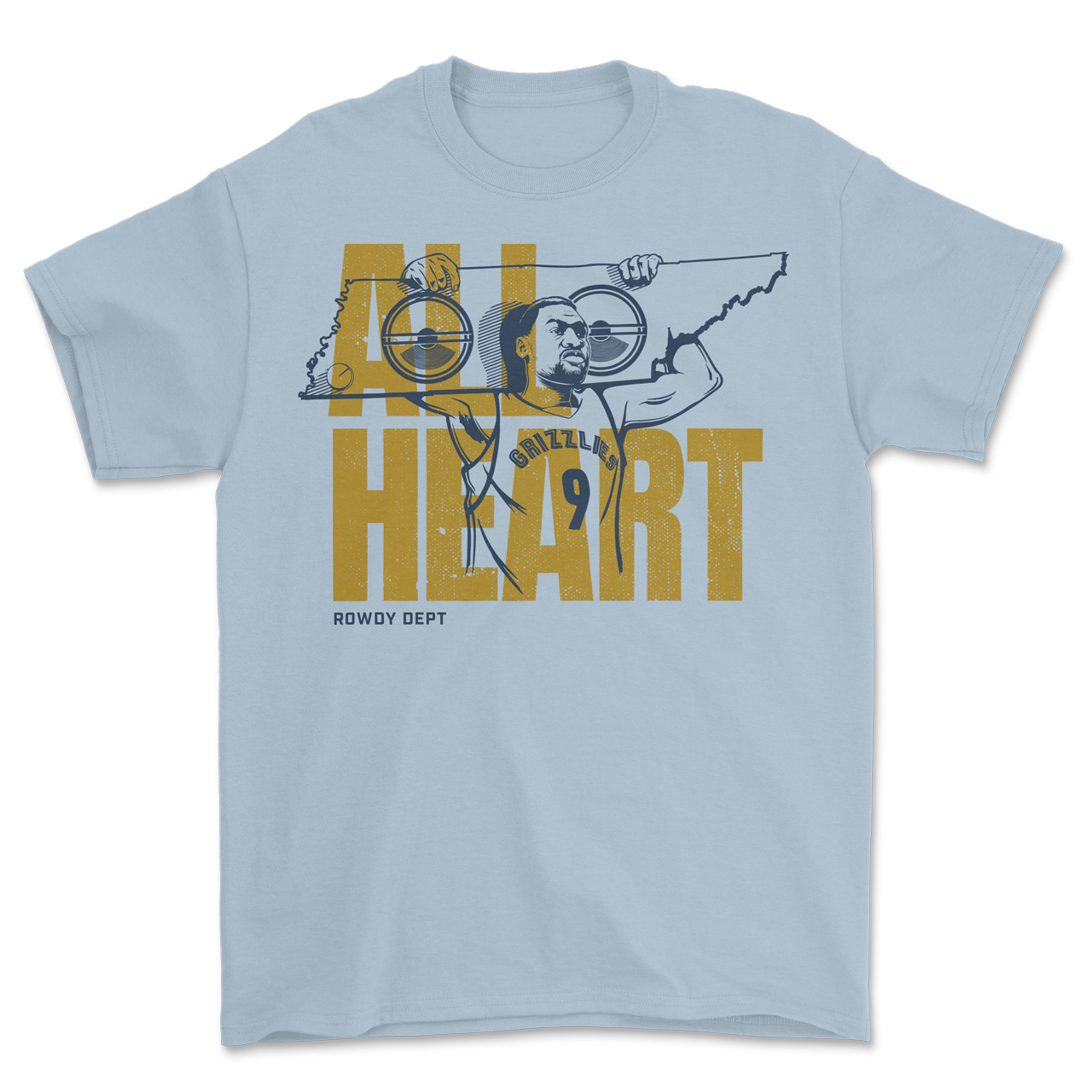 TONY ALLEN BLUE TEE