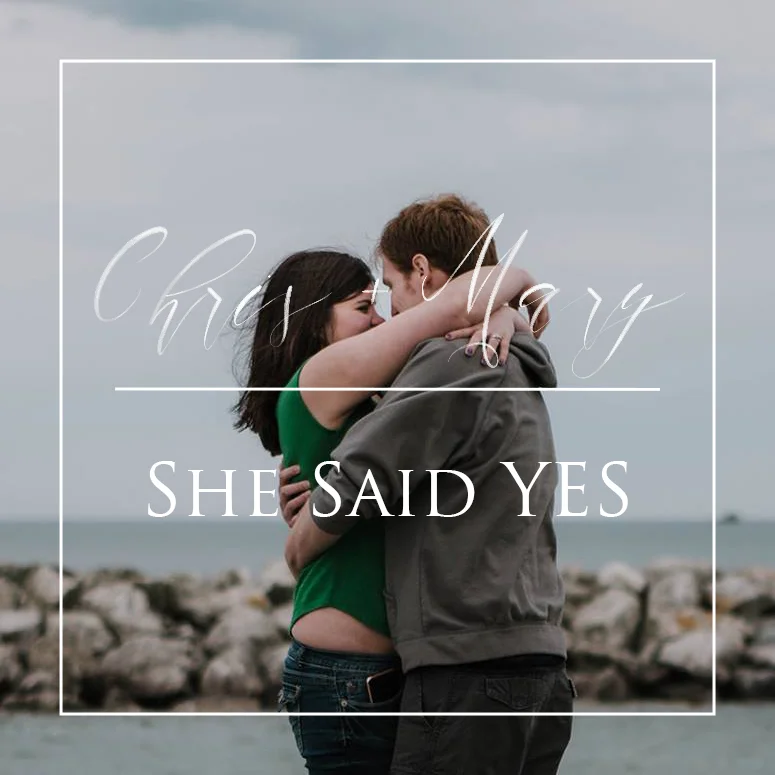 Chris + Mary | Port Austin Proposal