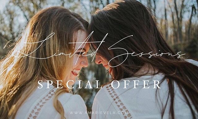 Aʀᴇ ʏᴏᴜ ʀᴇᴀᴅʏ ғᴏʀ ᴀ ɢʀᴇᴀᴛ ᴅᴇᴀʟ?
I&rsquo;m offering a limited amount of $250 mini sessions through the end of the summer!
.
These are perfect for children, small families and couples!
.
What&rsquo;s included:
- 30 Minute Session
- 15 Digital Images
- 