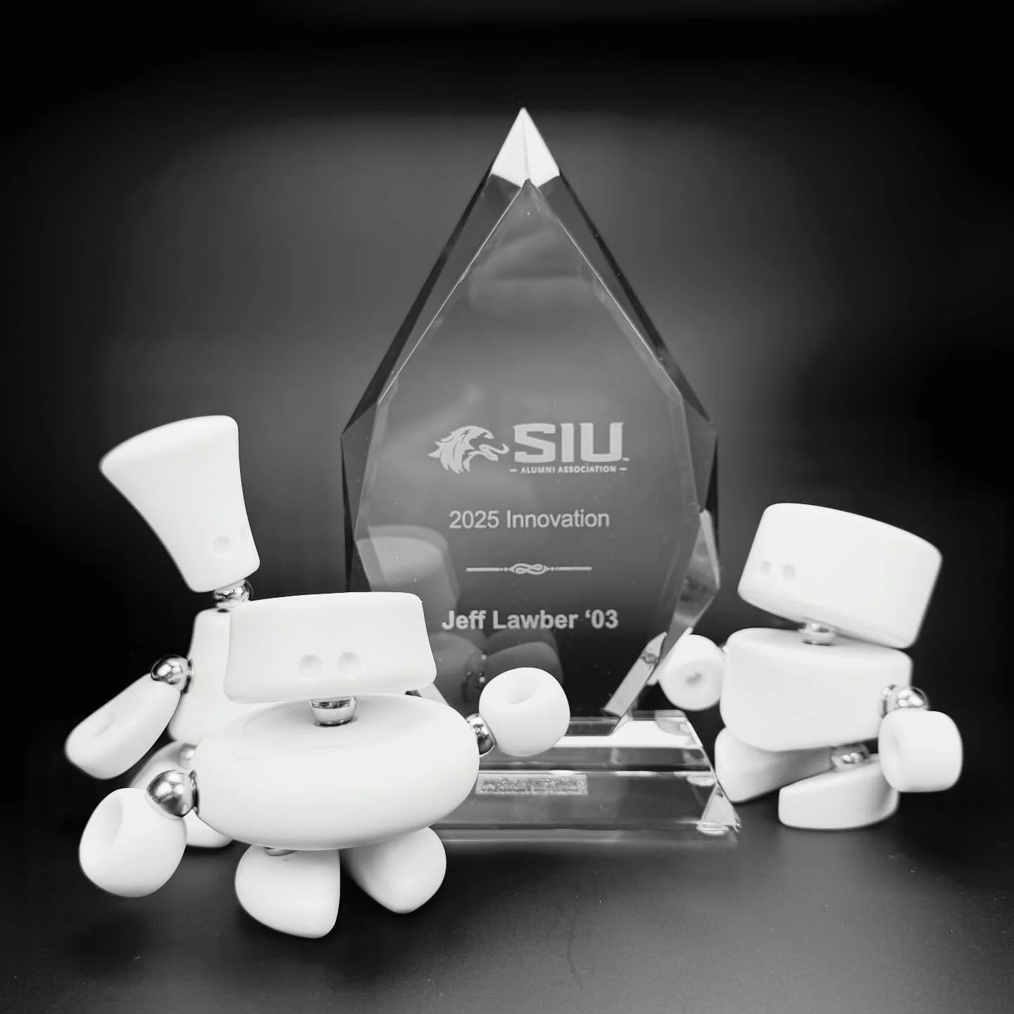 Shoutout to past me for not quitting.

✨Beyond grateful✨ to be selected as the recipient of the Innovation &amp; Entrepreneurial Award from my alma mater, Southern Illinois University. 

It feels incredible to come full circle - what started as a bab
