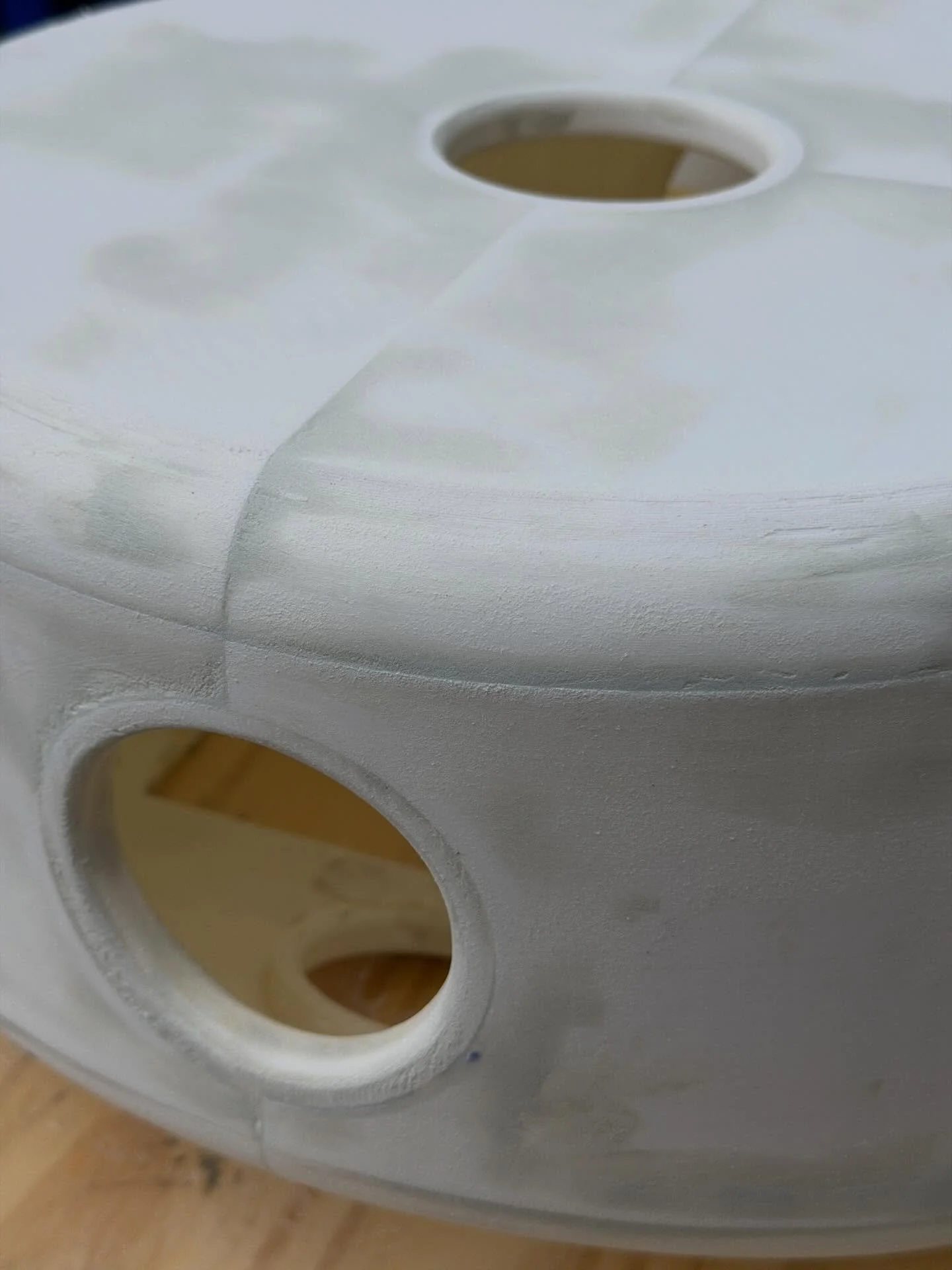 Back in the shop building something BIG!

#bondo #sanding #safetyfirst #3dprint #comingsoon