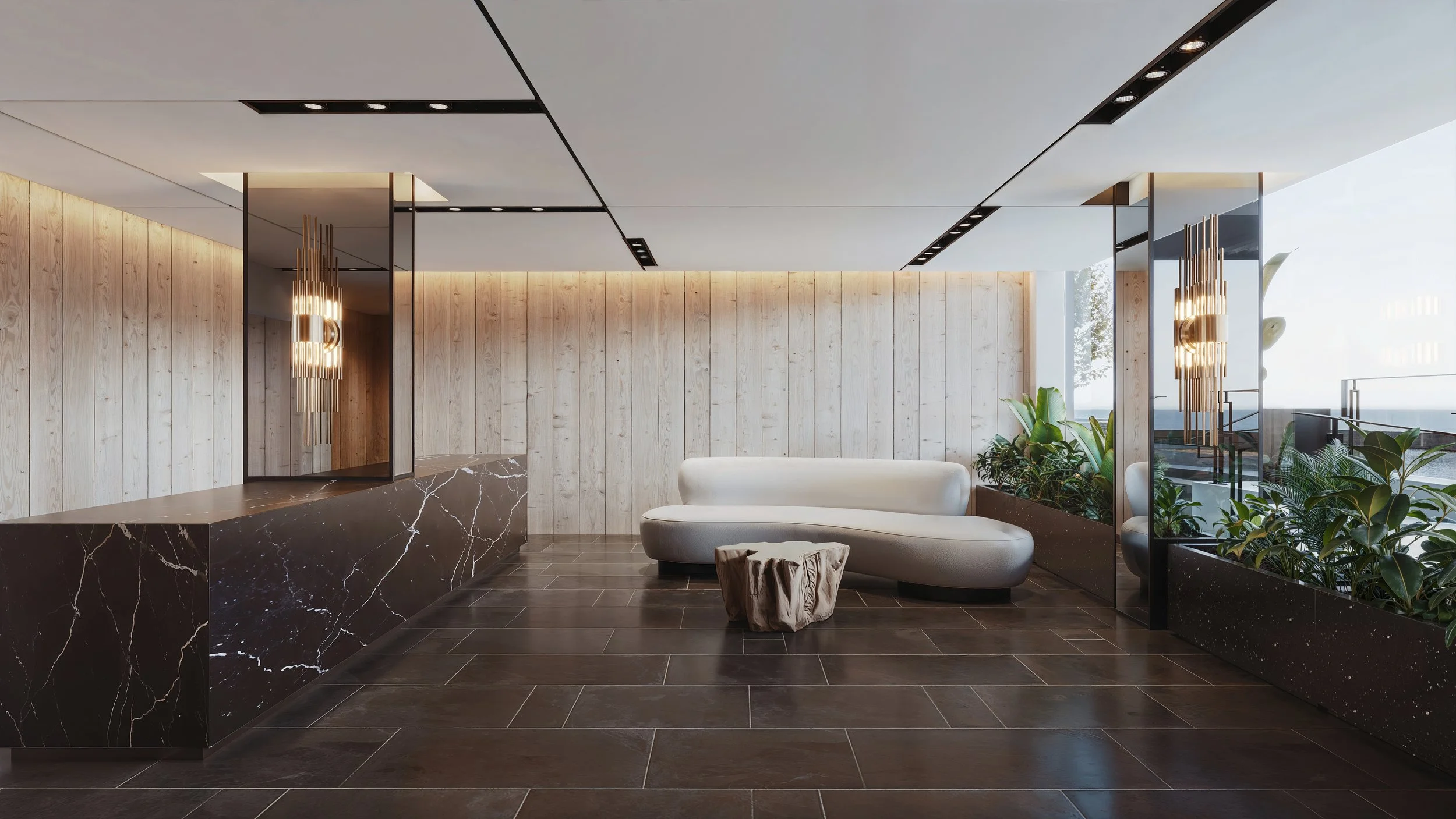 7 - ALTERNATE LOBBY DESIGN