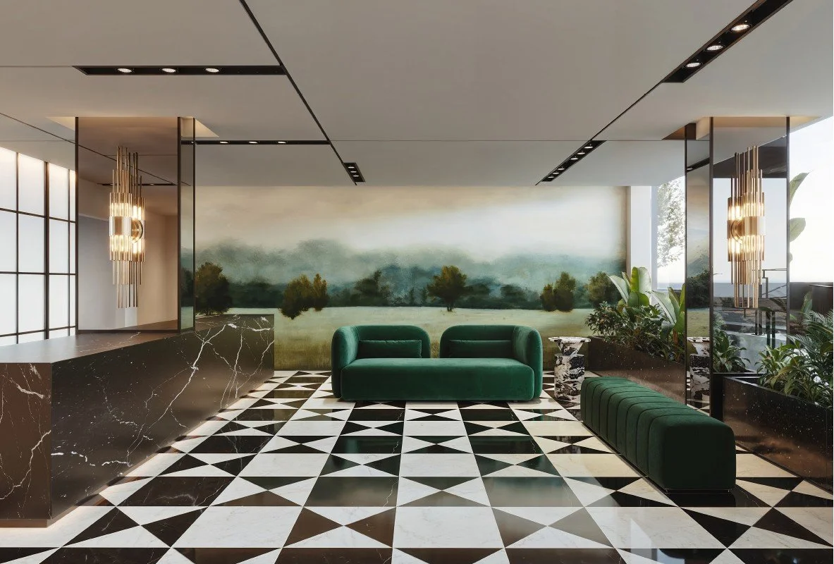 10 -ALTERNATE LOBBY DESIGN