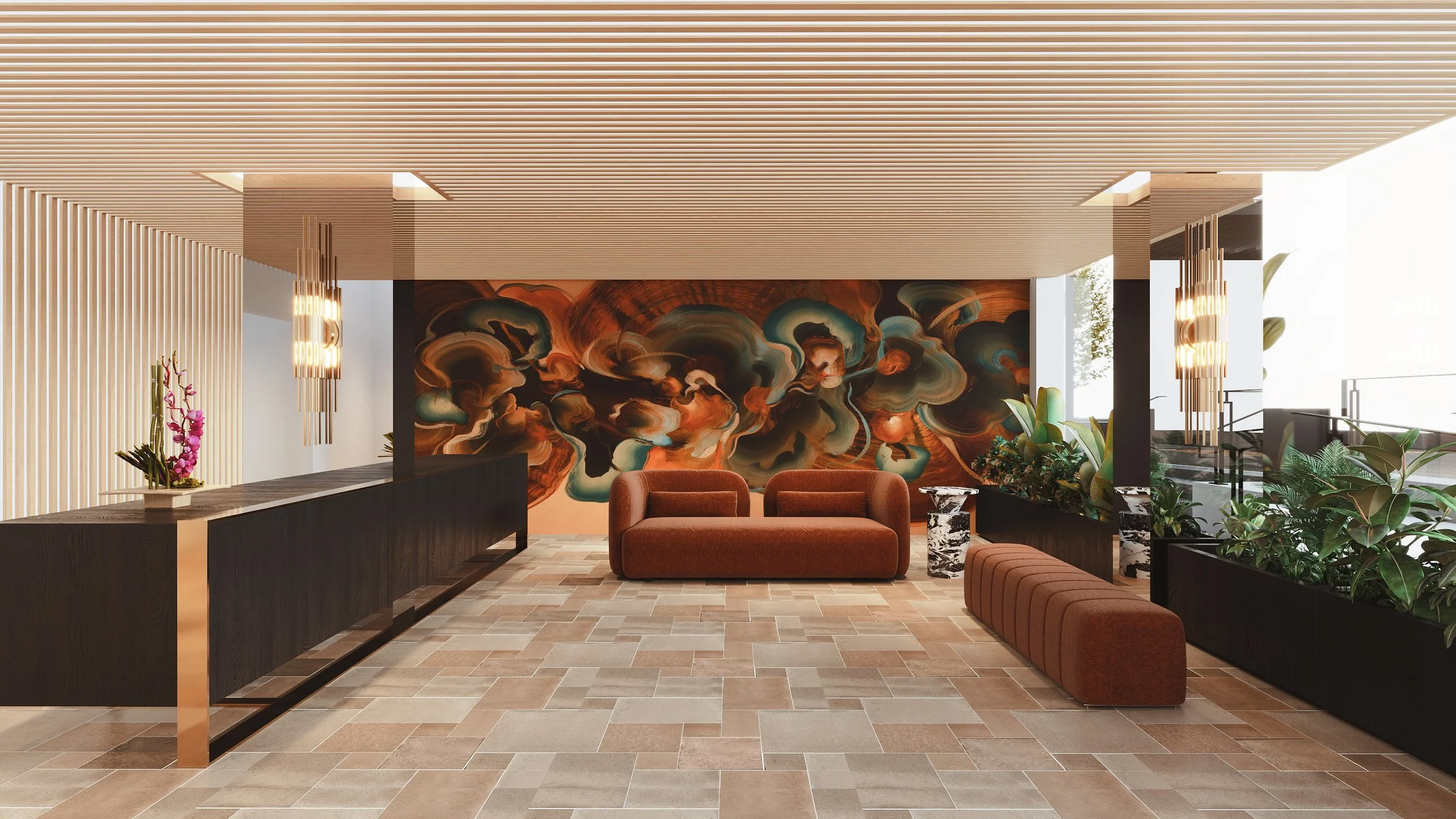 8 - ALTERNATE LOBBY DESIGN