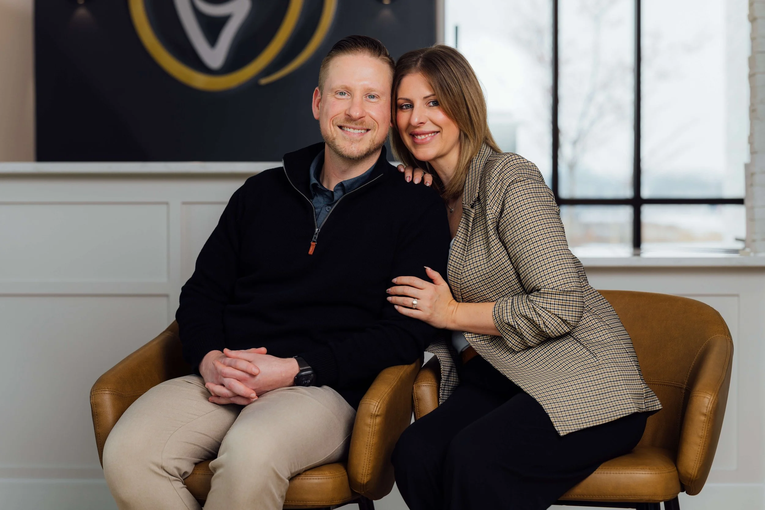  Grimes Dental Group owners Dr. Orhan  &amp; Kylie Suljic.  