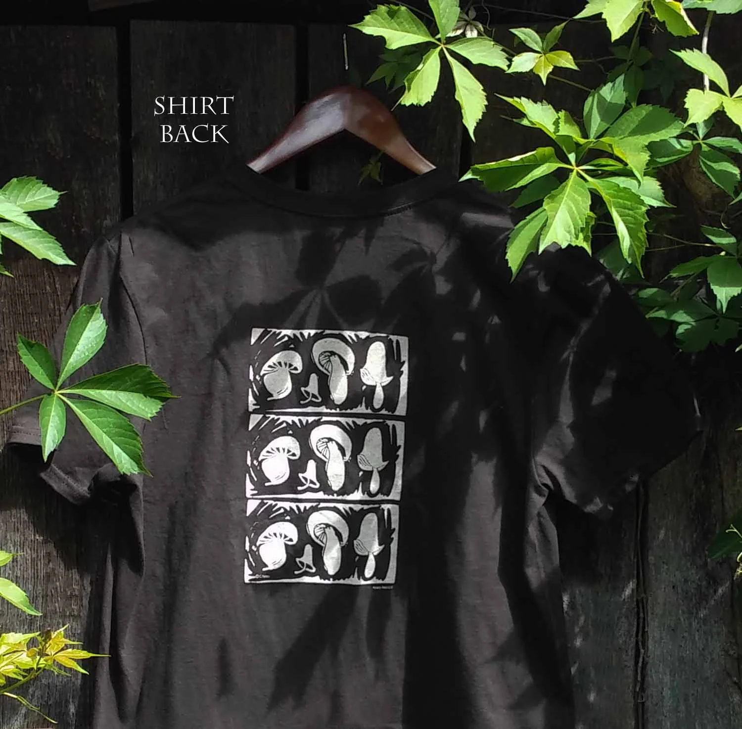 "Forage On" - Brown, Gildan Softstyle fitted Tshirt