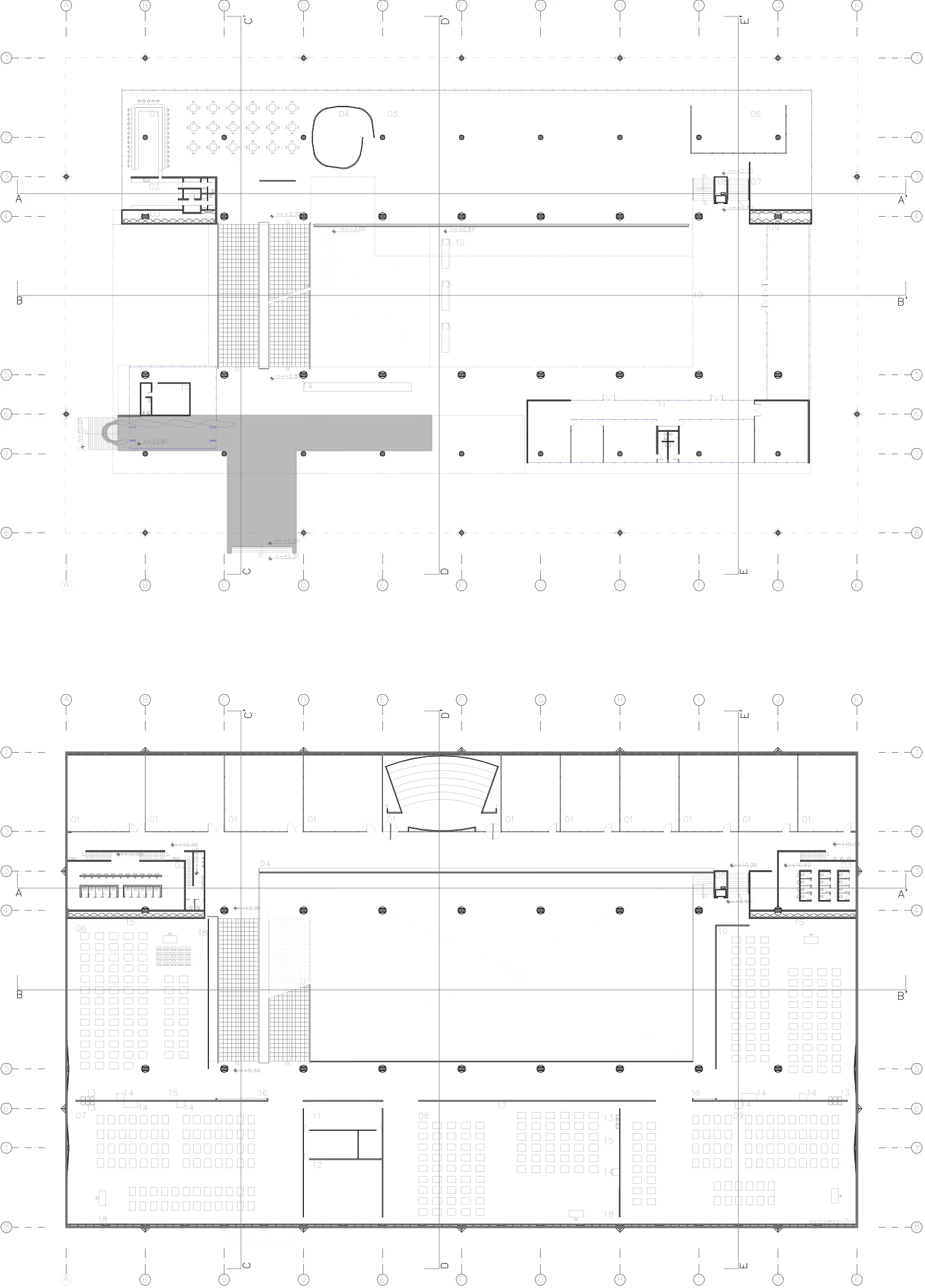 PLANTA DE LA FAU · USP