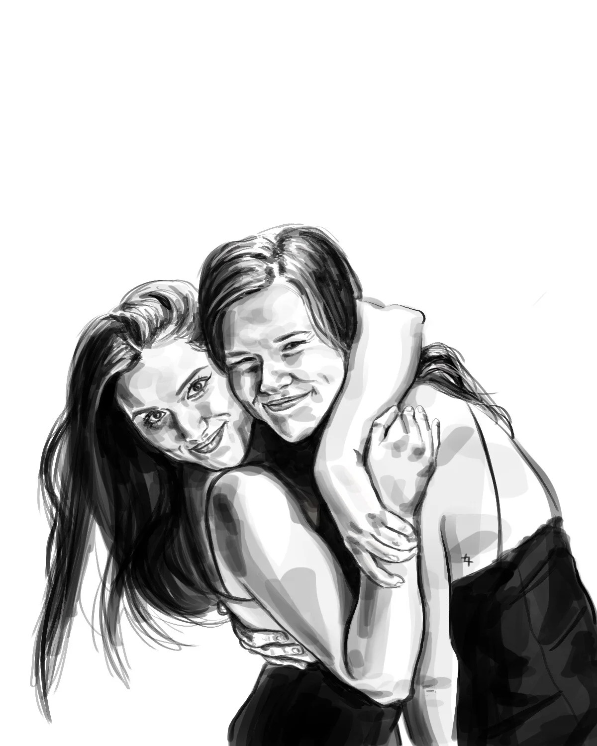 Nina and I