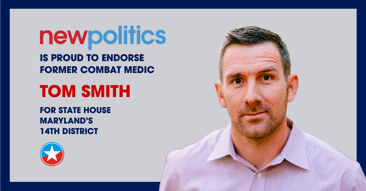 Endorsement Tom Smith for Maryland House of Delegates — New Politics