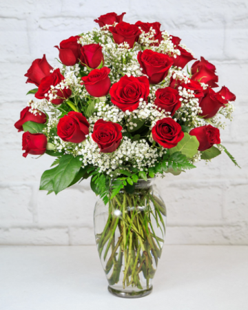 Red Roses Premium Bouquet in a Vase