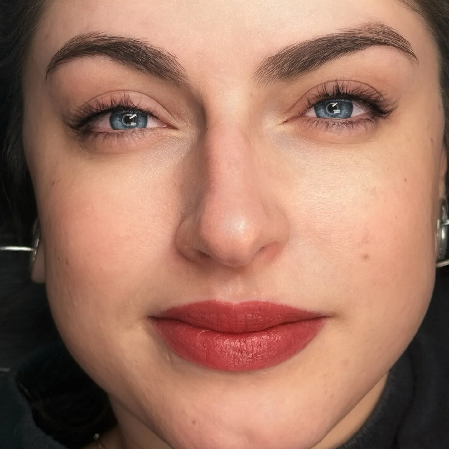 WOW!!&hellip;😍this is my student/apprentice&rsquo;s work. Her model requested #permanenteyeliner and #lipblushingtattoo (she already has great brows!)&hellip;we need more models! Interested? DM me here and please include your full name and contact i