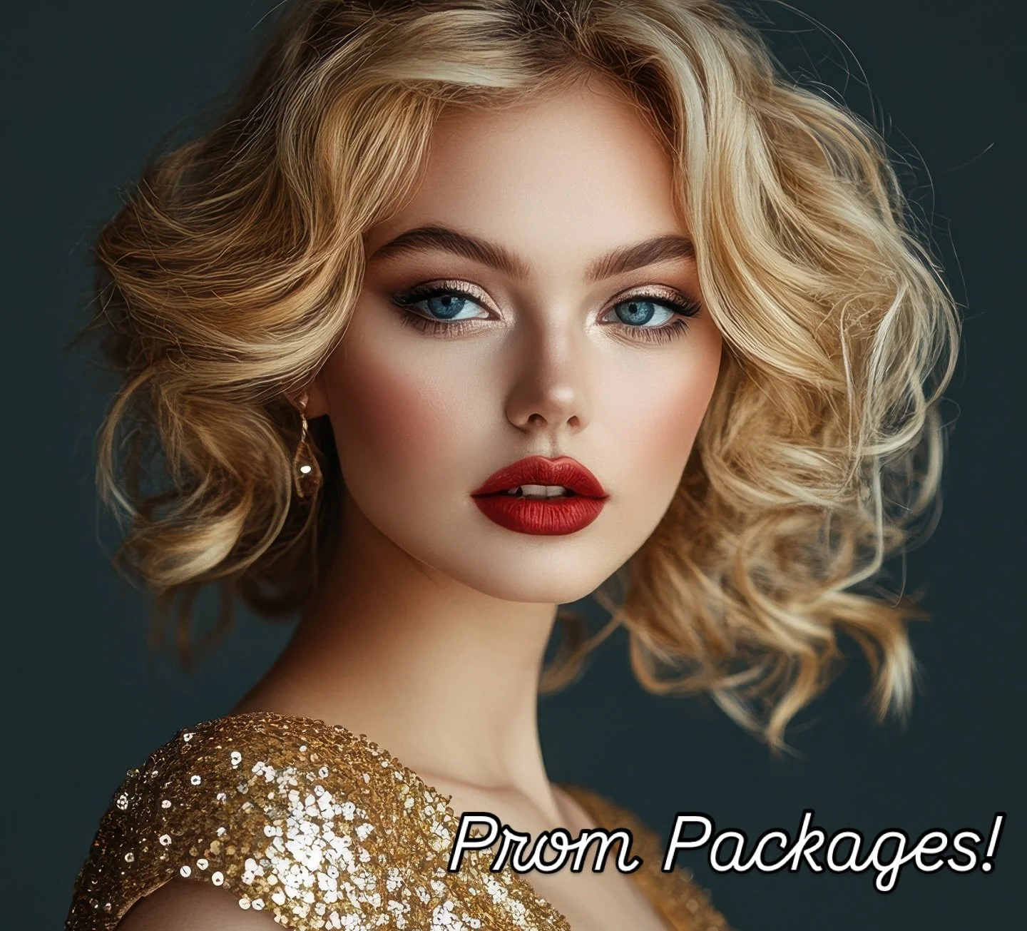 Prom season is quickly approaching! Check out our hair &amp; makeup packages with our celebrity stylists that will leave you glowingly gorgeous!