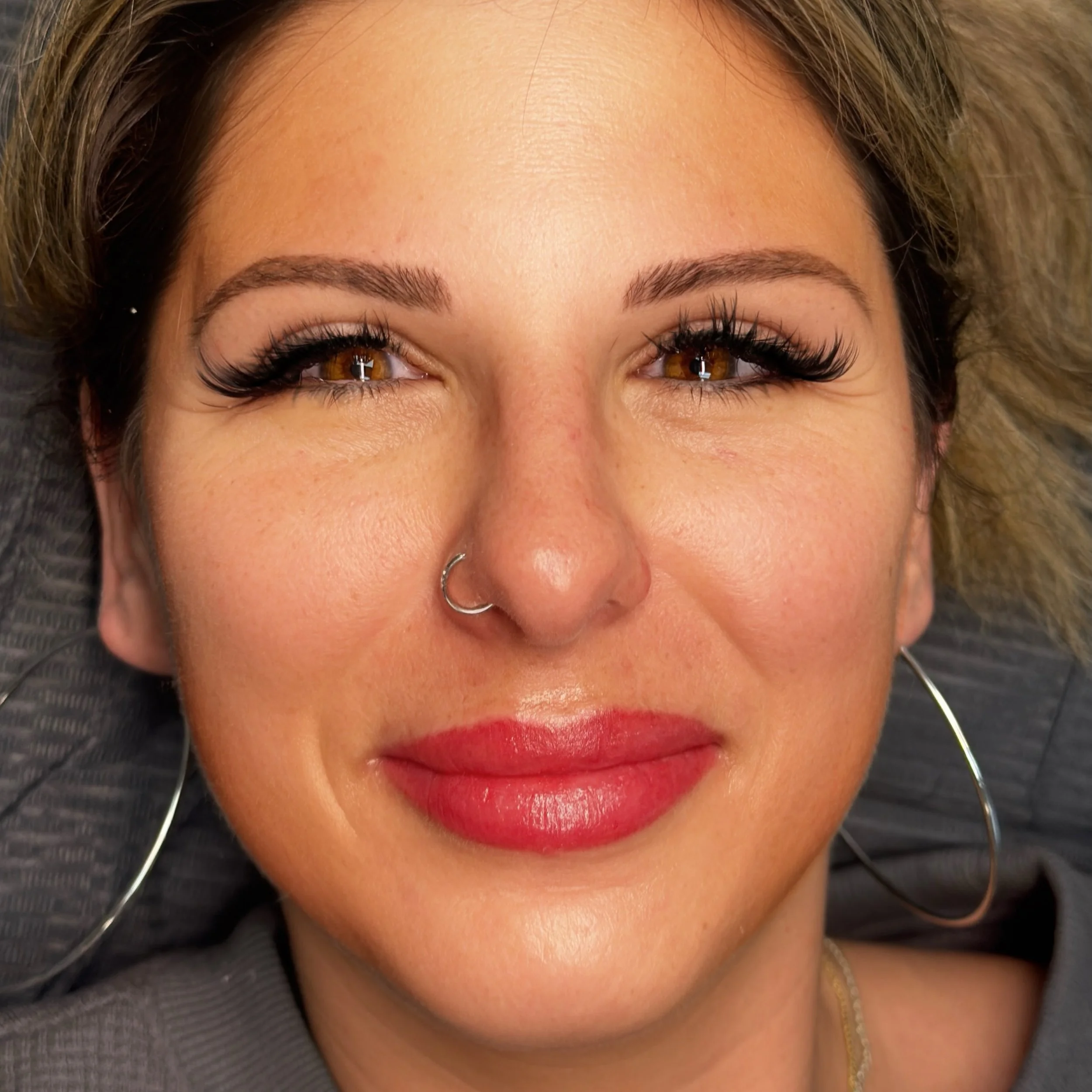 Omg 😍 this color!! I love doing #lipblush so much and thru June 30, it&rsquo;s $100 off! Use code NEW100 when booking @everafterpigments by @tesstattoo used here 💖 Link in bio to book
