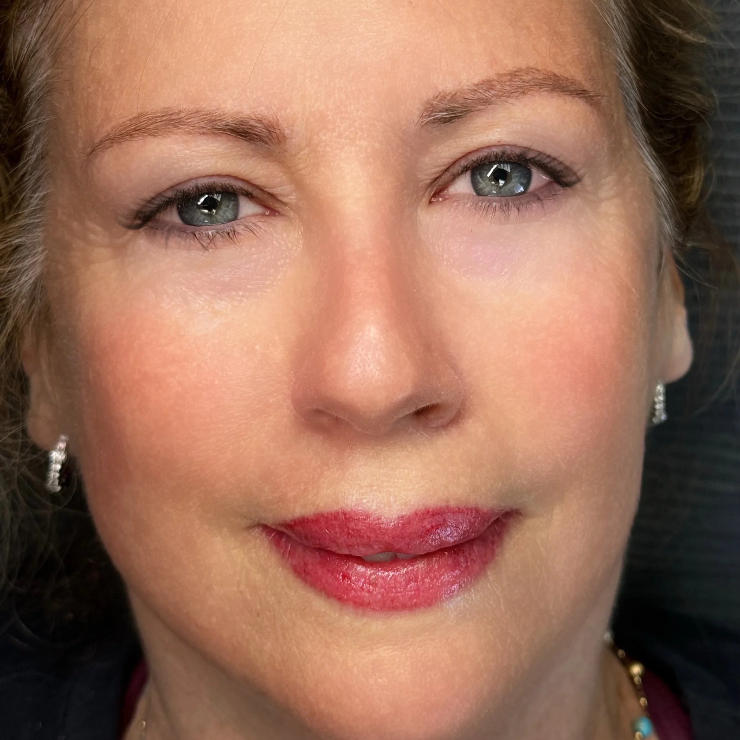 #lipblushing by Diane Mills 🍒💖 #healedbrows one session also by Diane 🥰 #permanentmakeup #explorepage #bestofnjbeauty