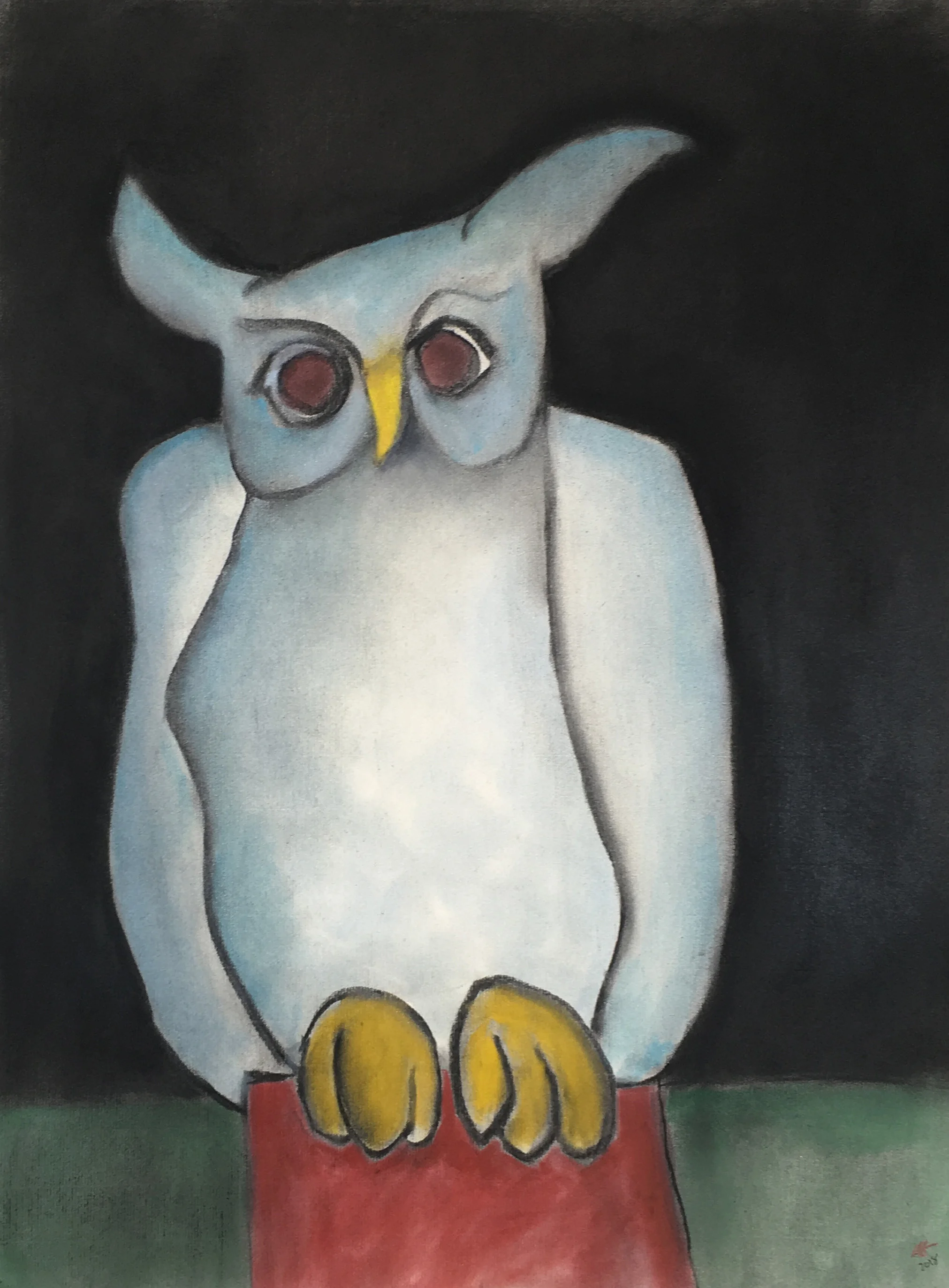 Owl - White