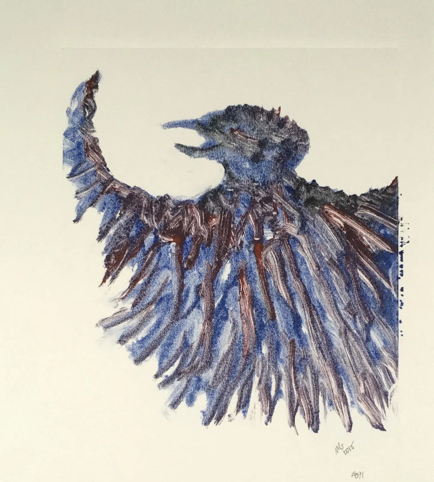 Bird in Blue #41