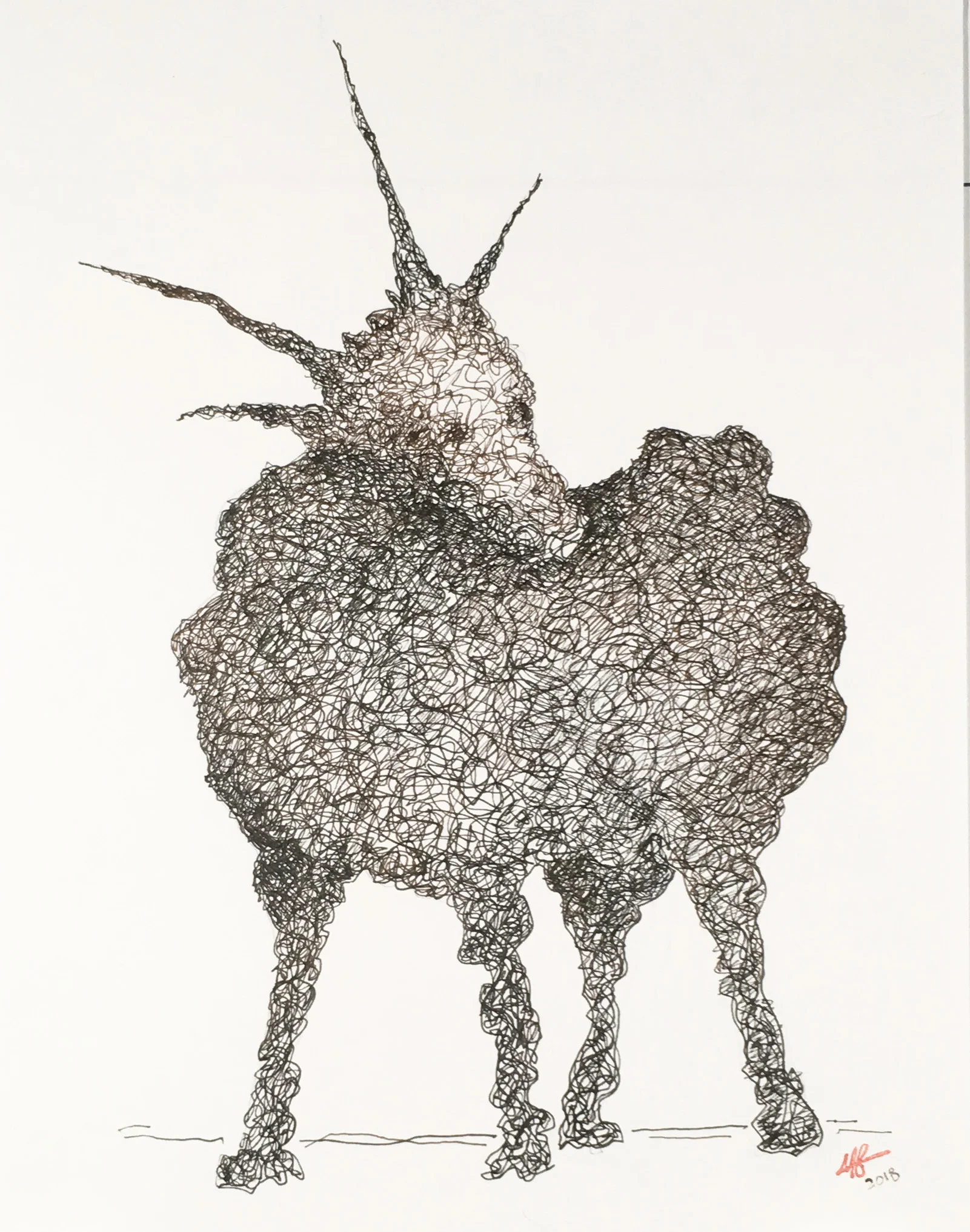 Beast with Horns