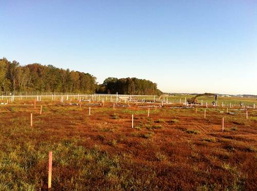 Work begins on a one megawatt solar farm as part of the West Aviation Campus.