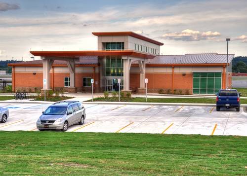 The 9,000 square foot corporate flight center is located at 932 Jubilee Drive, on the West Side Aviation Campus. Photo by Michel Lebel.