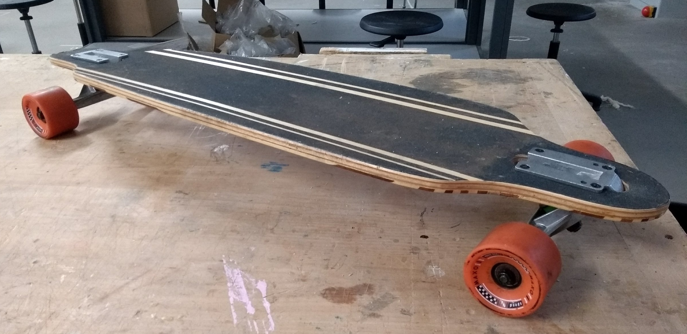 Attaching an electric motor to a skateboard?