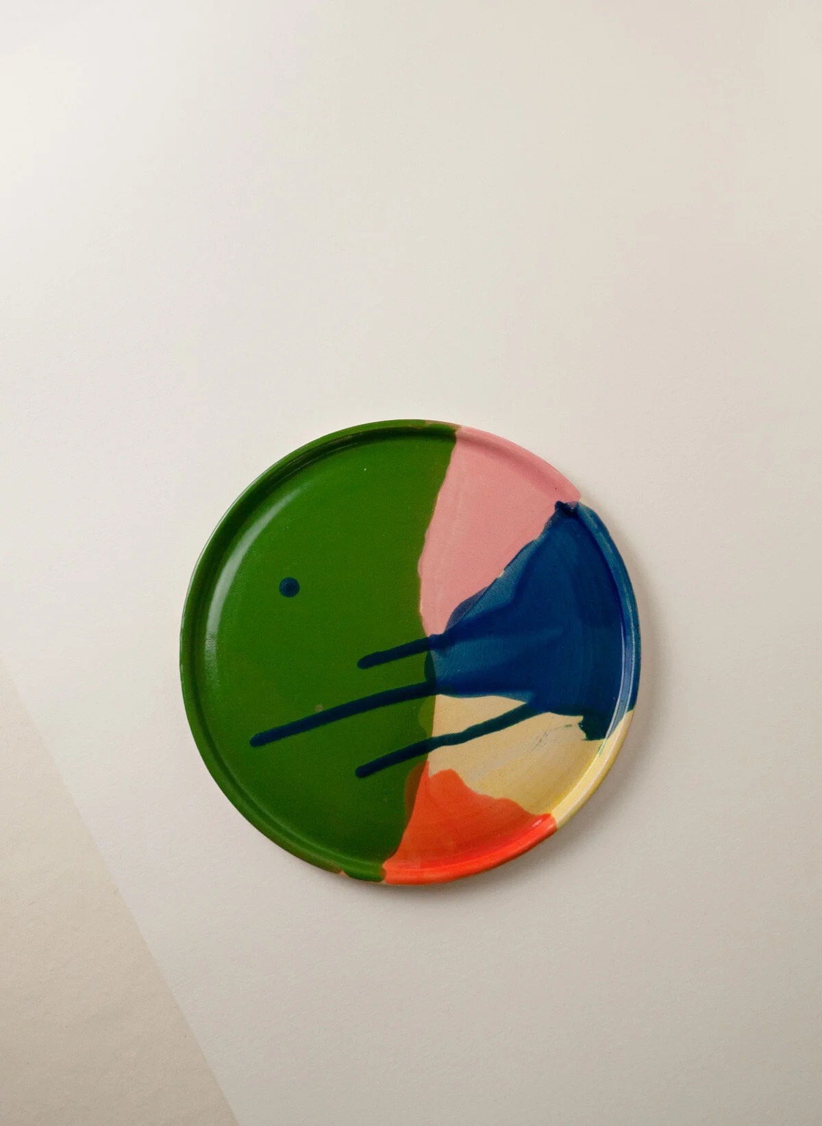 color clay plate 02.22 SOLD