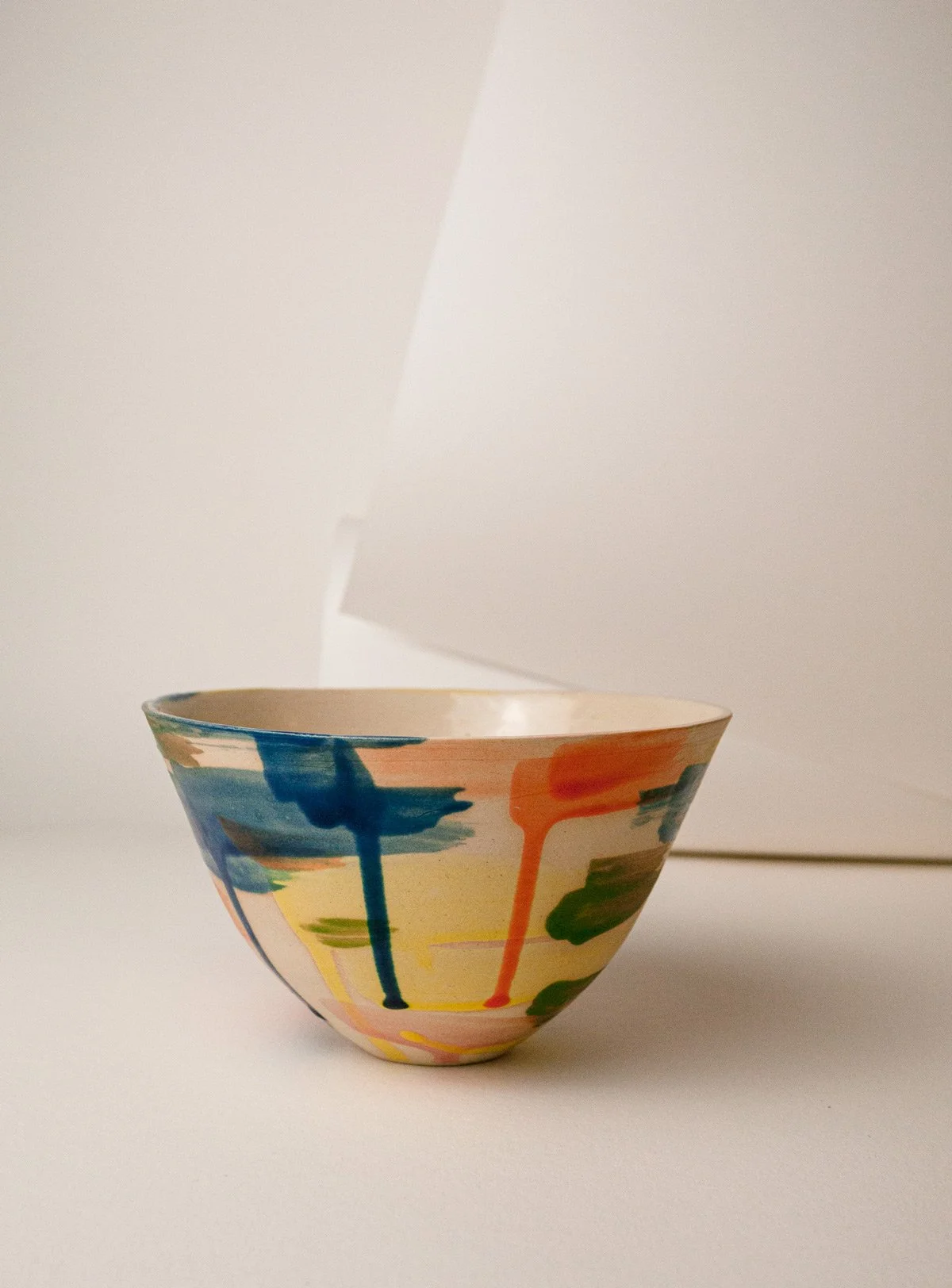 color clay bowl 03.15 SOLD