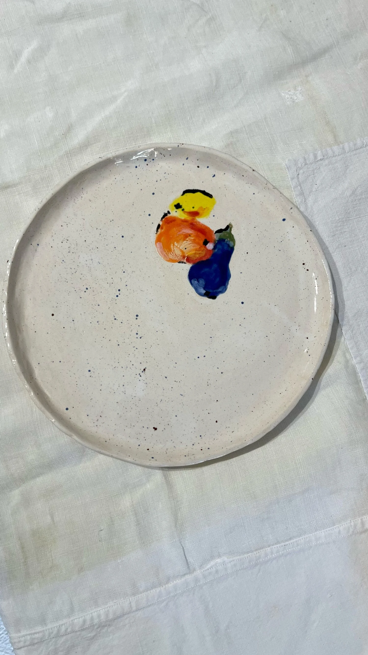 Clay plates "Vaussery" collection