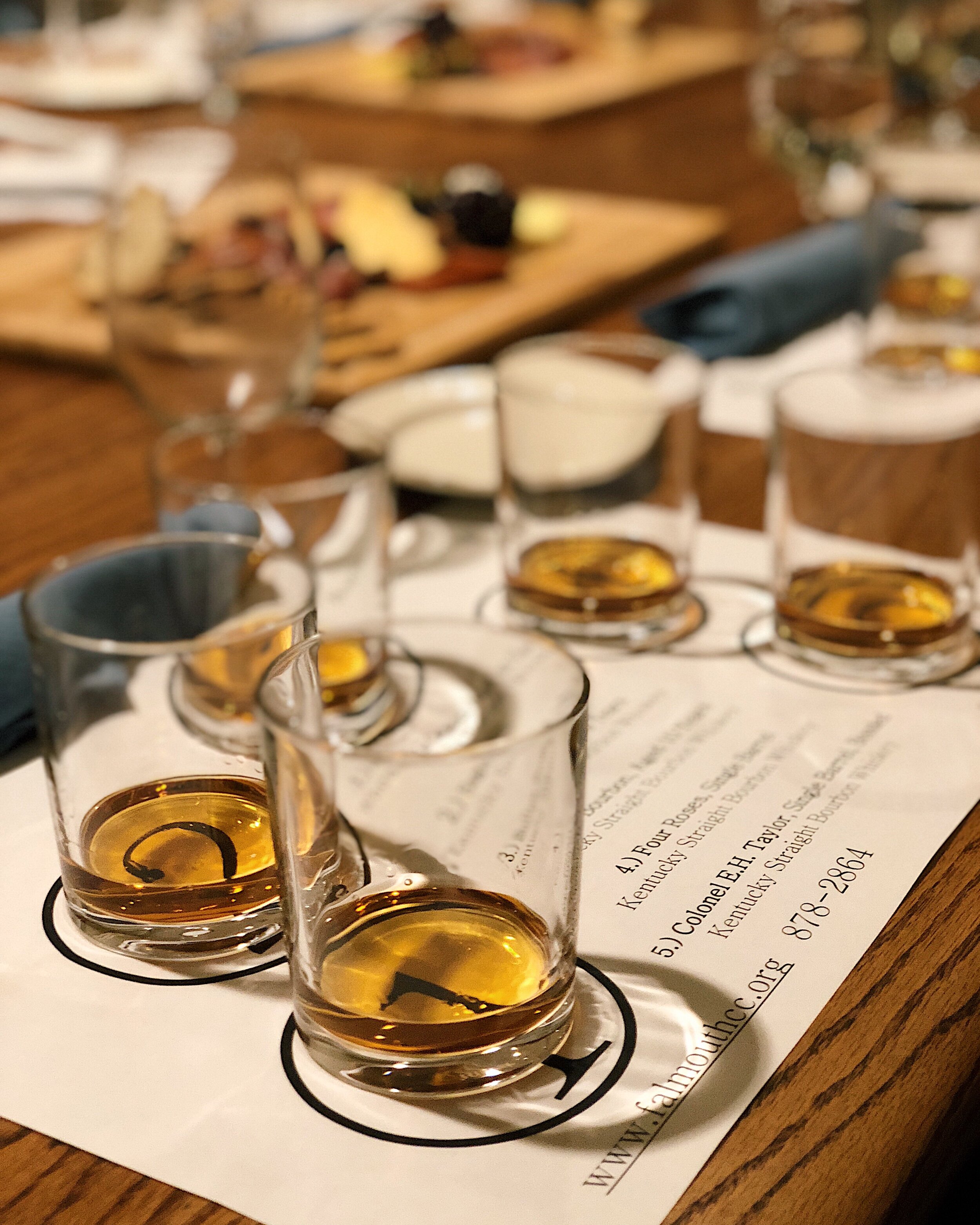 Bourbon Tasting