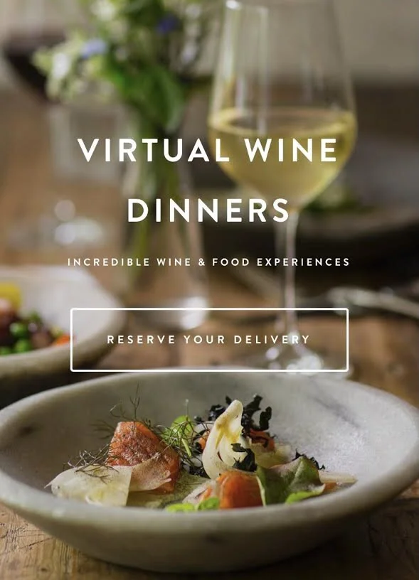 Private Virtual Wine Dinner for 17 Couples (Delivery Included) 