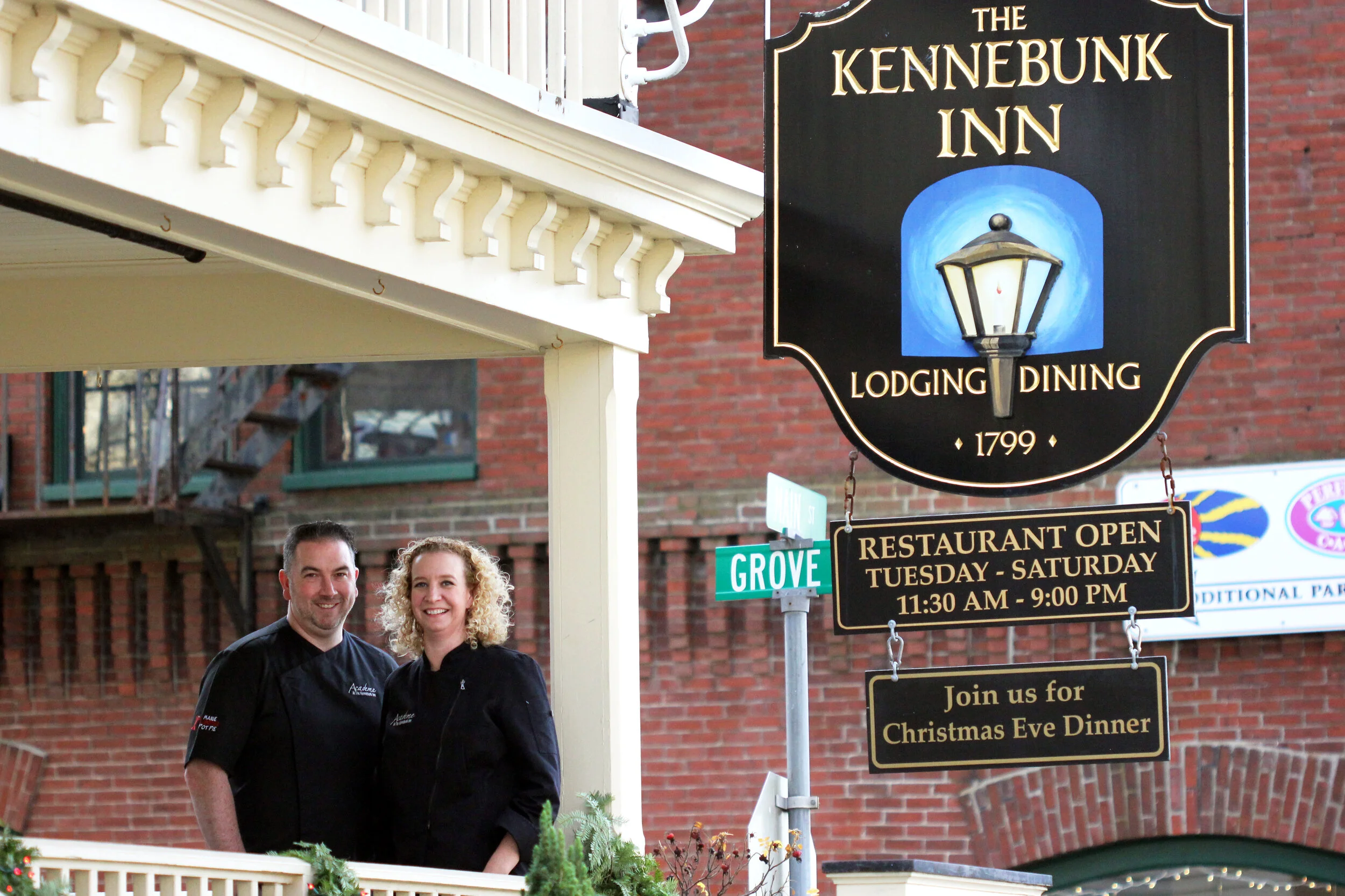 (SOLD OUT) Maine Seafood Collaboration Virtual Wine Dinner for Two: Sur Lie + Academe Kennebunk Inn (delivery included*)