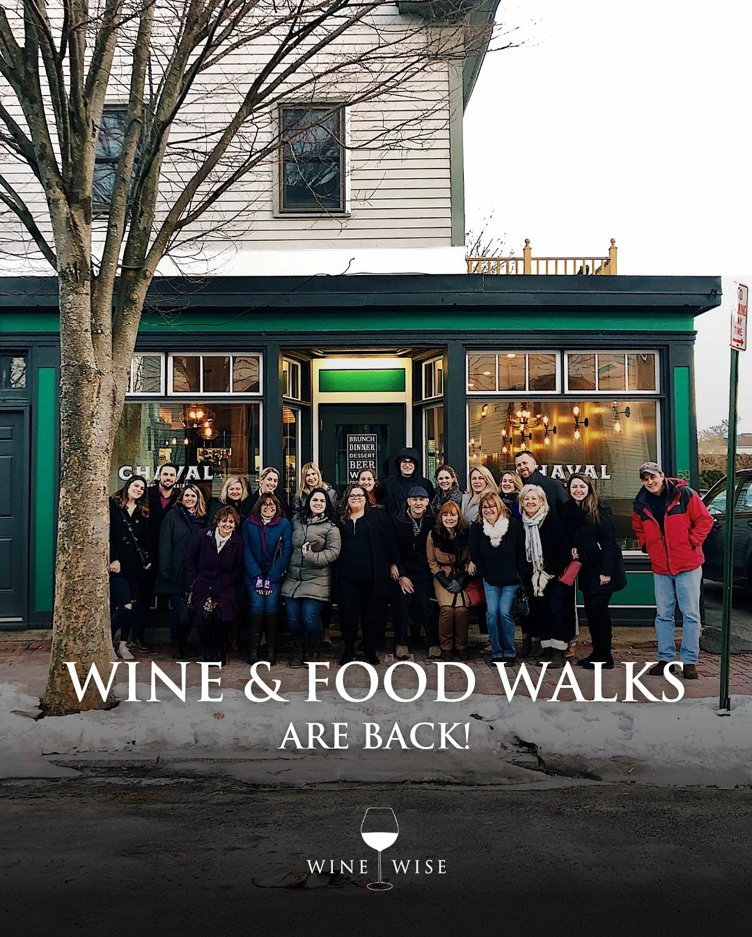 🎉 Wine &amp; Food Walks are back! We&rsquo;re kicking things off with delicious reds on Saturday, November 29!

Join us in #portlandmaine&rsquo;s vibrant West End for a fun, flavorful afternoon, discovering delicious wines and food pairings at four 