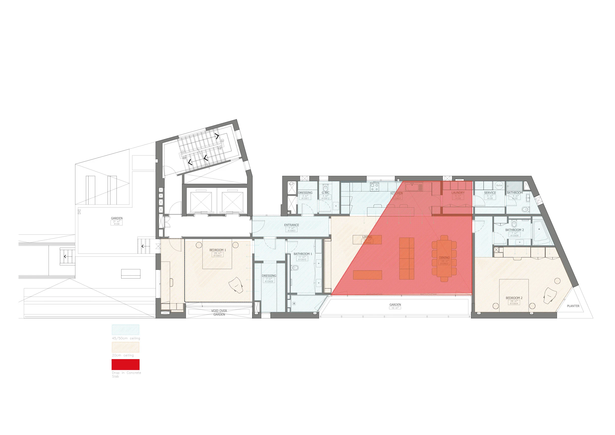  Ceiling plan 