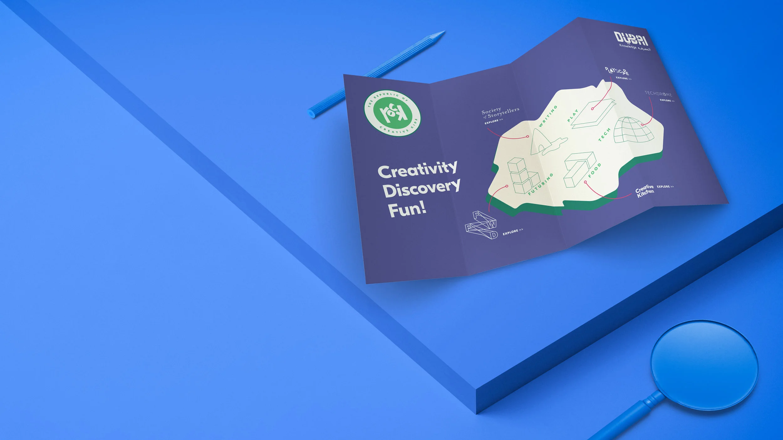 An interactive map of the UAE that helps families discover a wide range of creative enrichment experiences for their children— including classes, camps, museums and events.