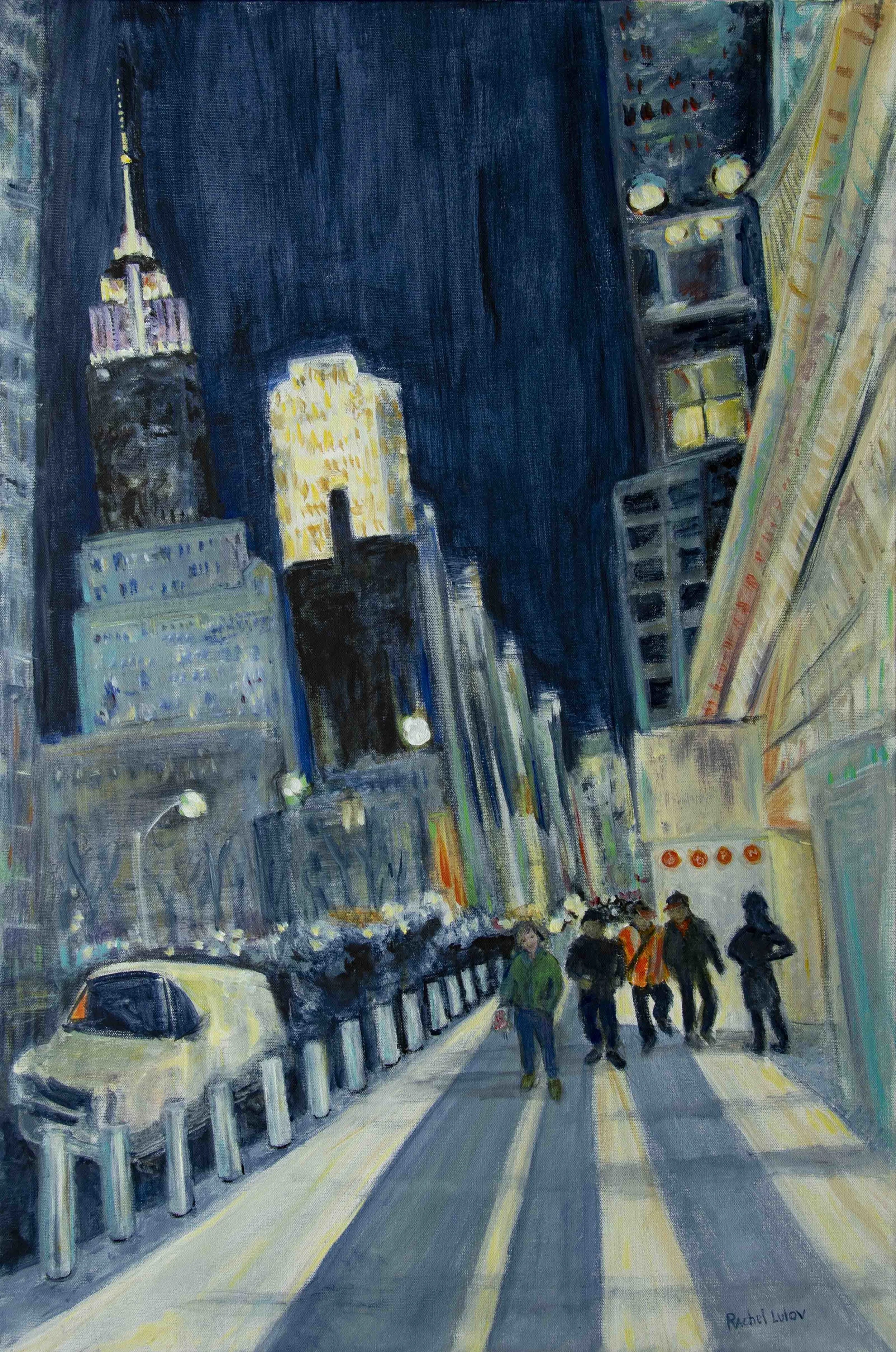 Going Home Rachel Lulov Acrylic on canvas