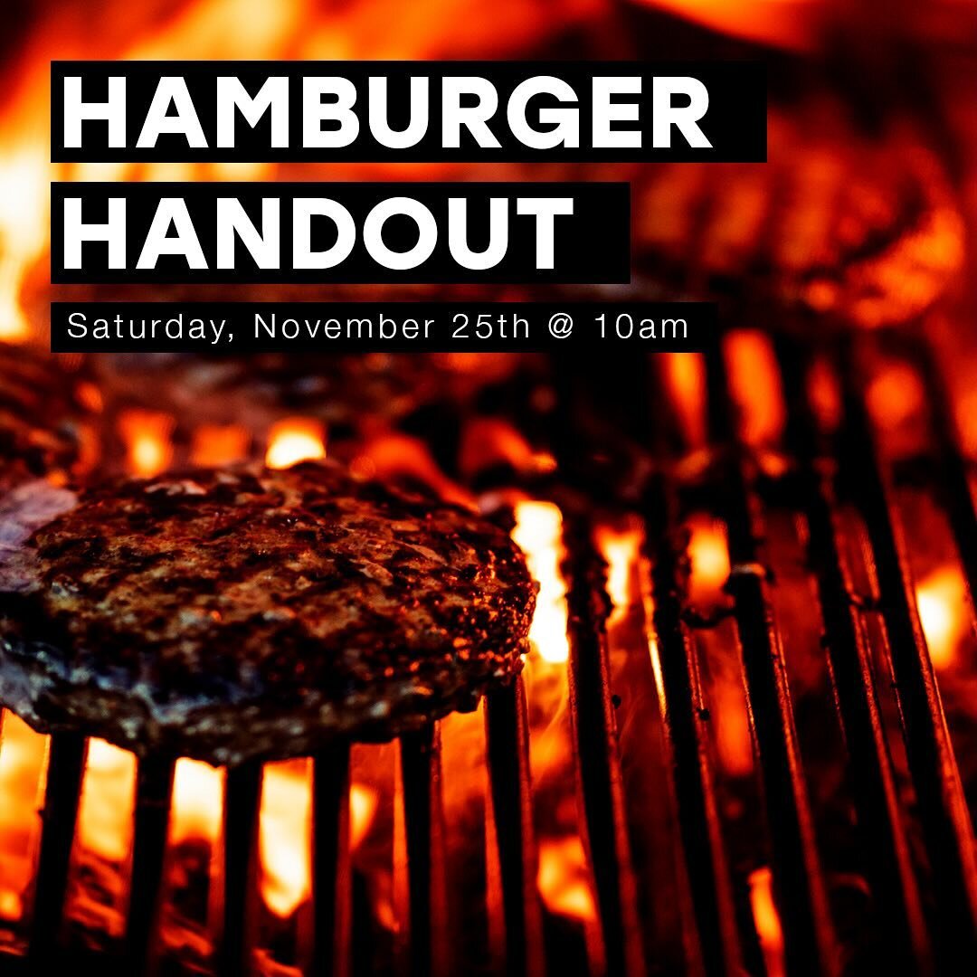 Join us in blessing the community this Saturday by passing out burgers to those in need! If you want to carpool, meet at the Hub at 9:30. If not, meet us at @206burgercompany at 10am and we&rsquo;ll head out from there. See you then!

#seattlechurch 