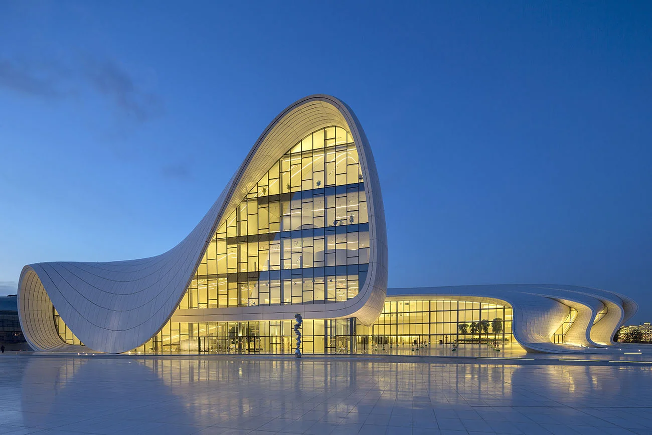 Heydar Aliyev Center, Baku. Azerbaijan.