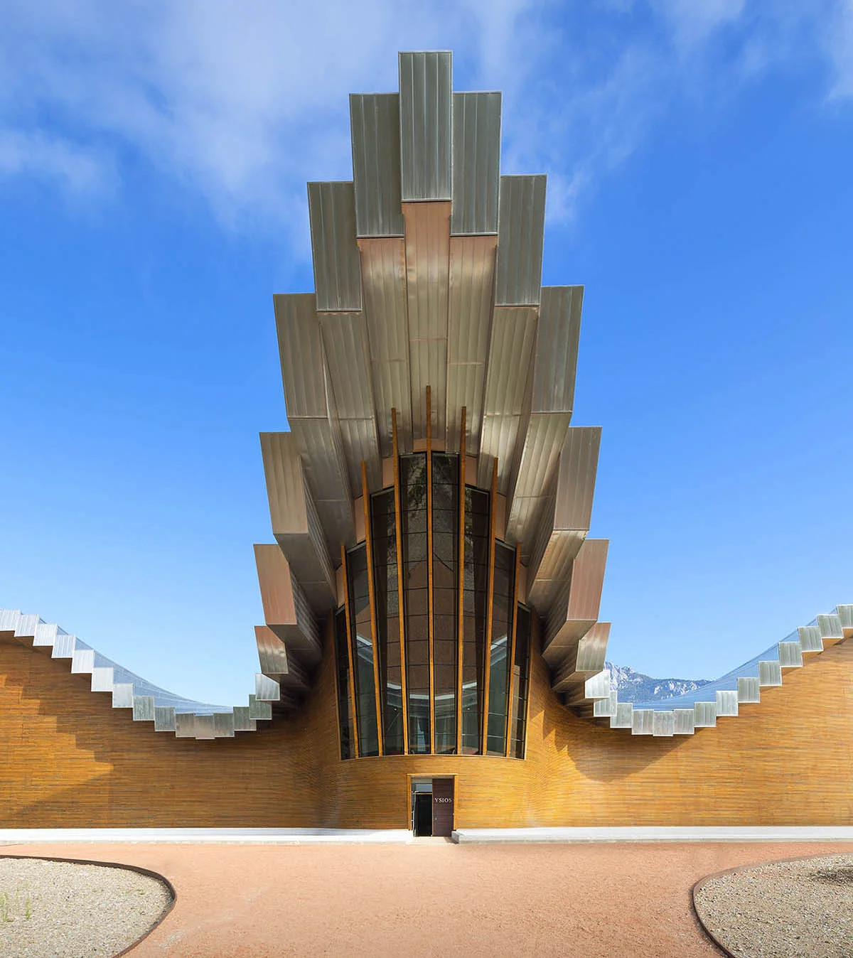 Bodegas Ysios, La Guardia. Spain