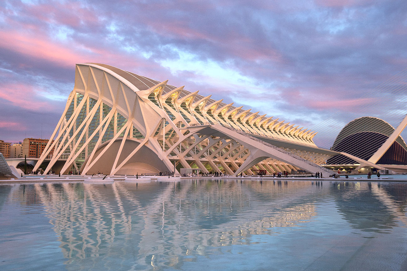 City of Arts & Sciences, Valencia. Spain
