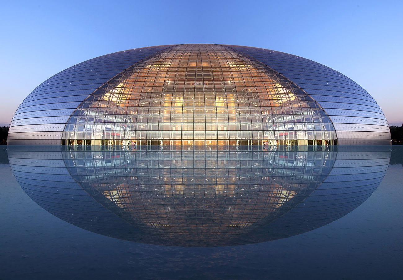 The National Centre for the Performing Arts, Beijing. China