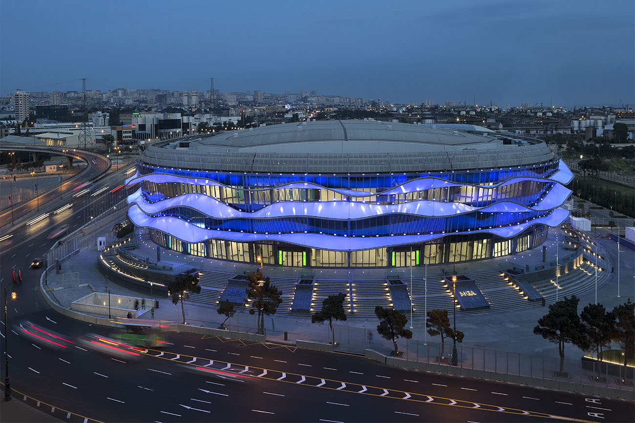 National Gymnastics Arena, Baku. Azerbaijan