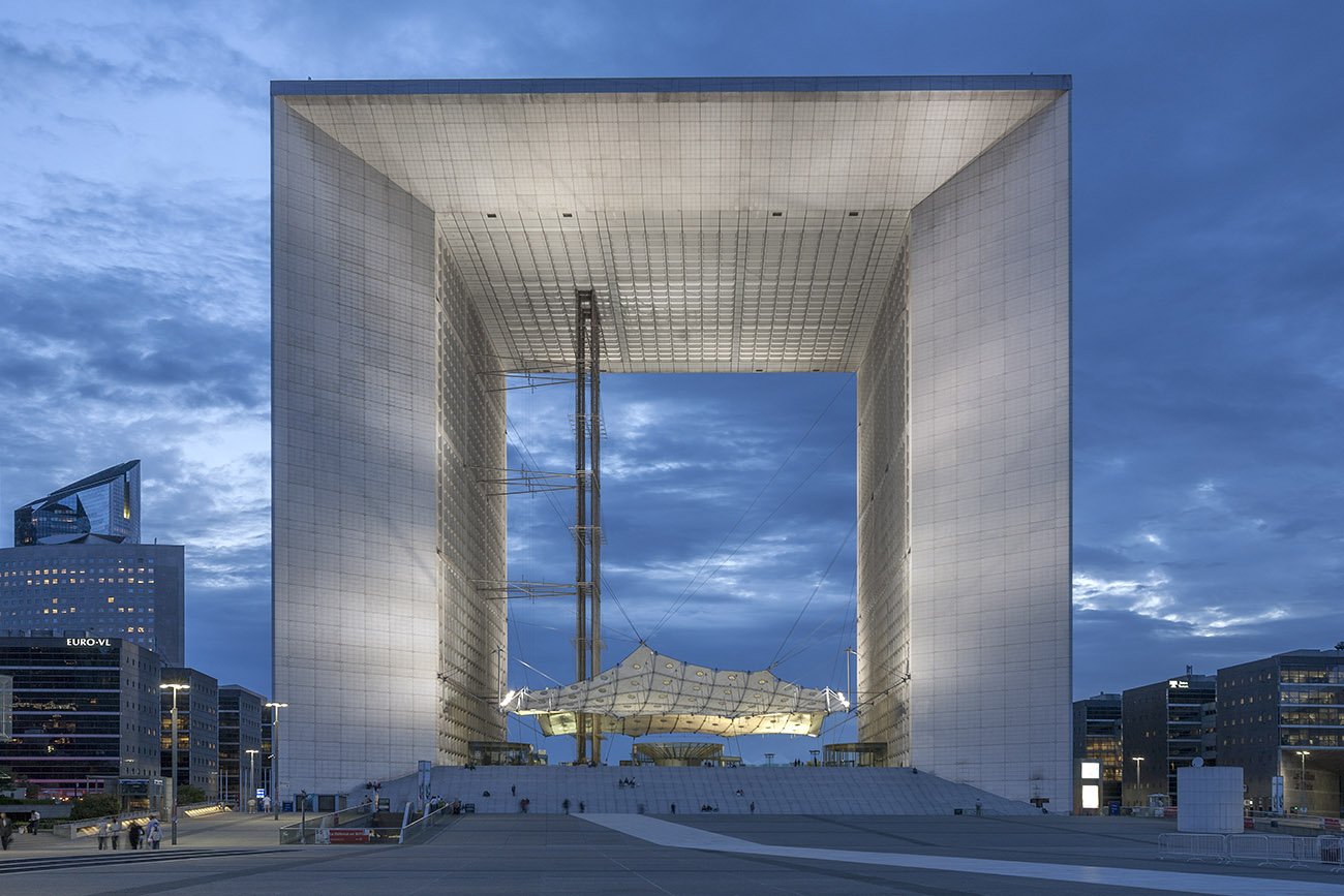 The Grande Arche de la Défense, Paris. France
