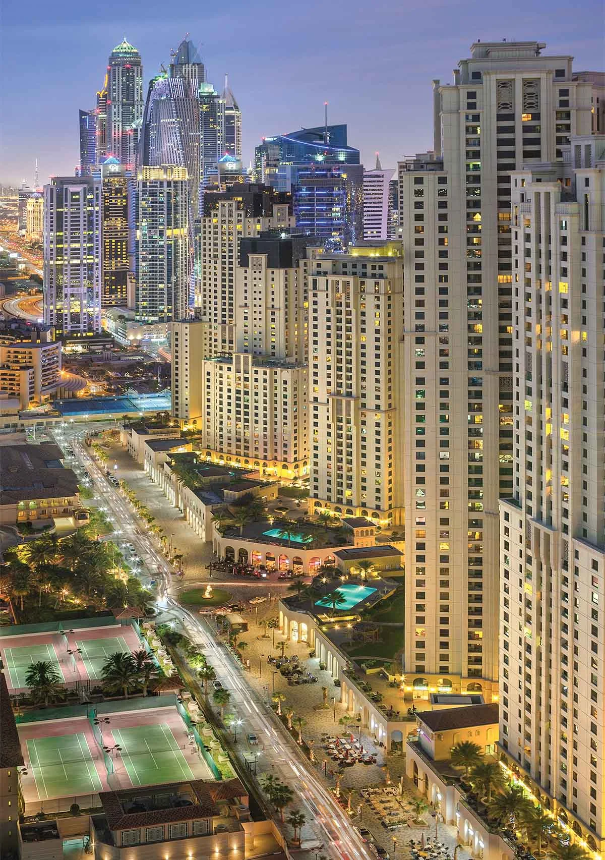 Jumeirah Beach Residences, Dubai. UAE