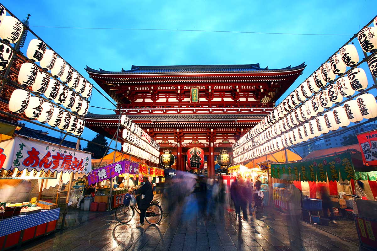 Sensō-ji Temple, Tokyo. Japan