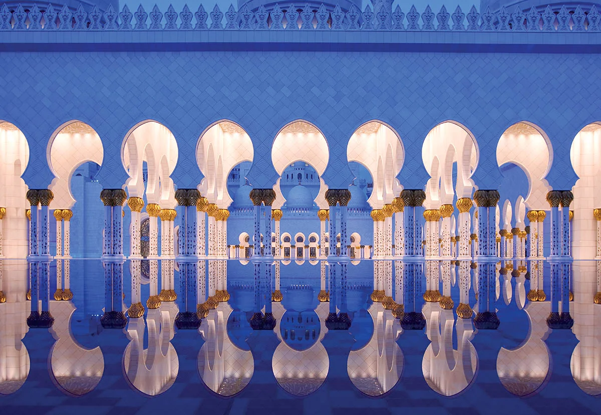Sheikh Zayed Grand Mosque, Abu Dhabi. UAE