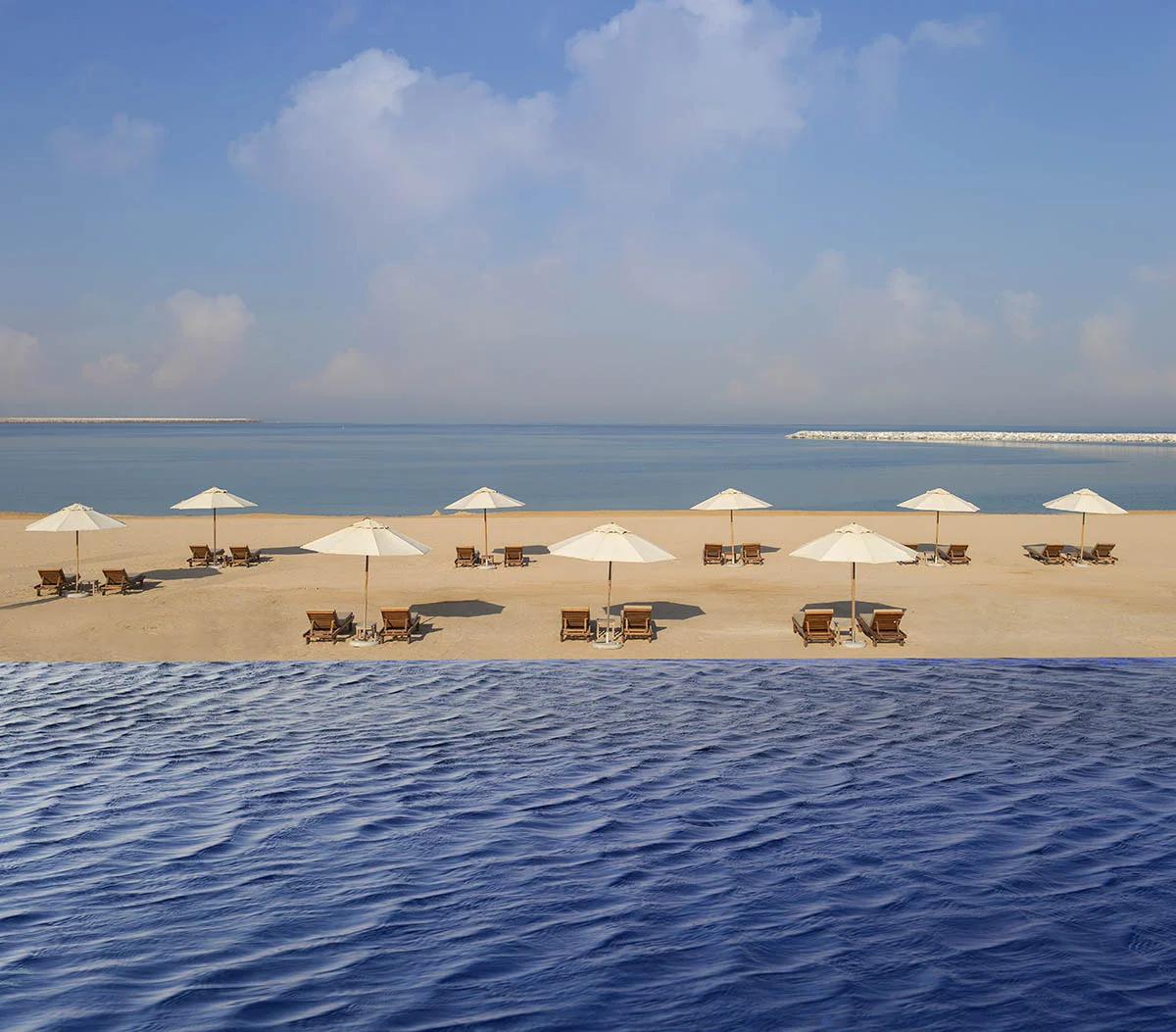 The Ritz-Carlton, Ras Al Khaimah, Al Hamra Beach. UAE