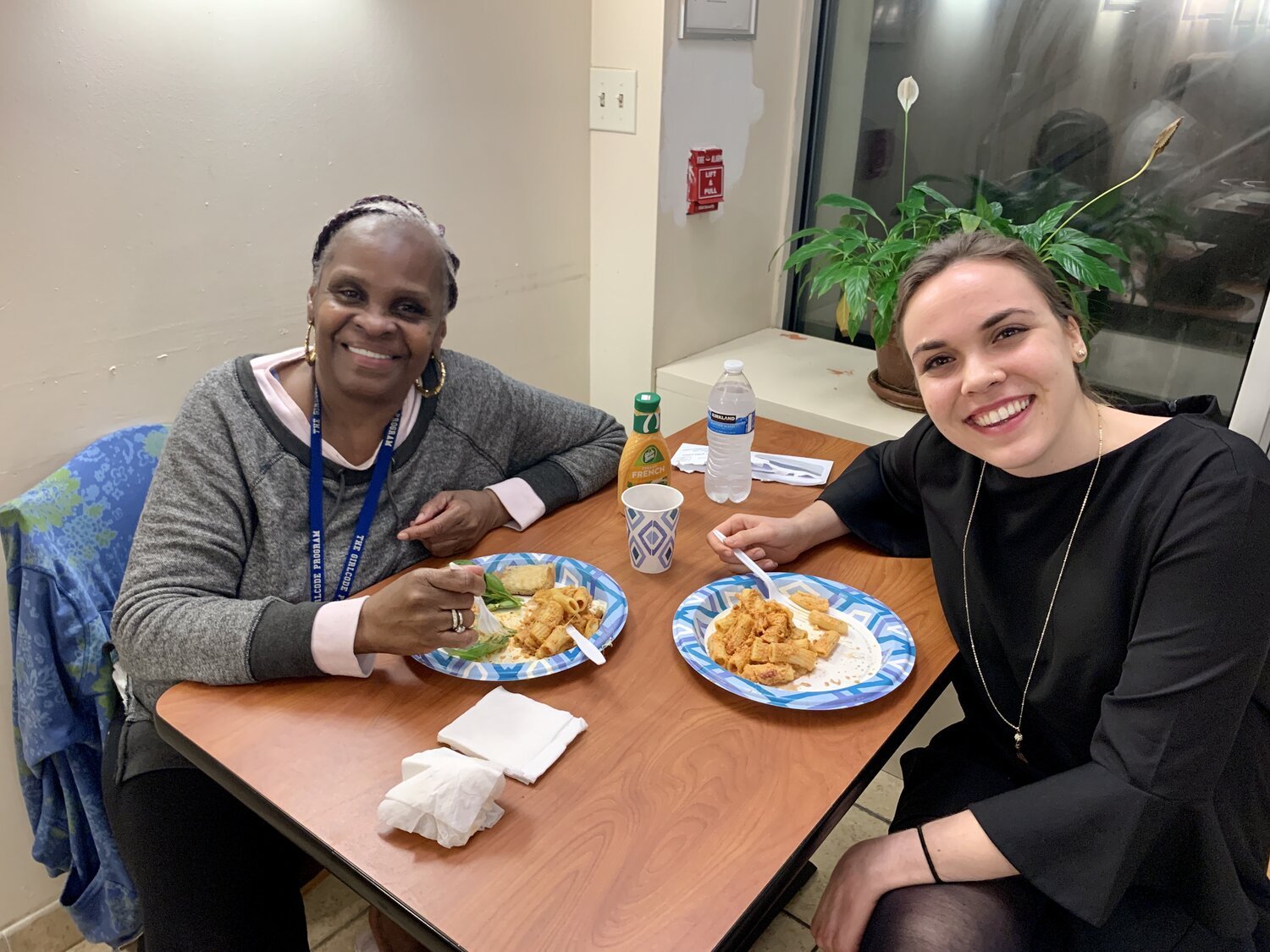 Volunteer at Mother's Day Lunch at the NCS Residence