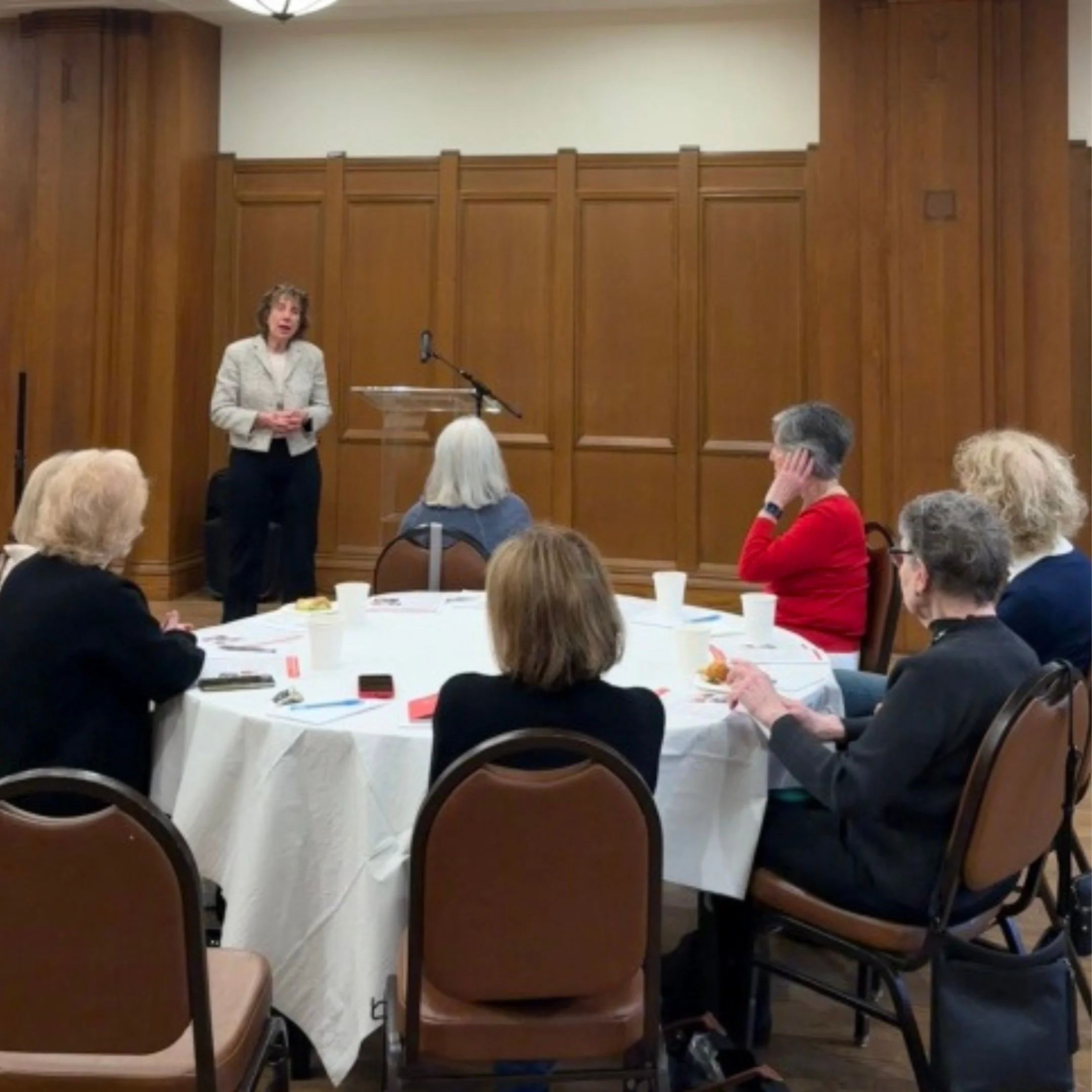  NCS Leadership Speaks at Temple Emanu-El Tikkun Olam Committee Event