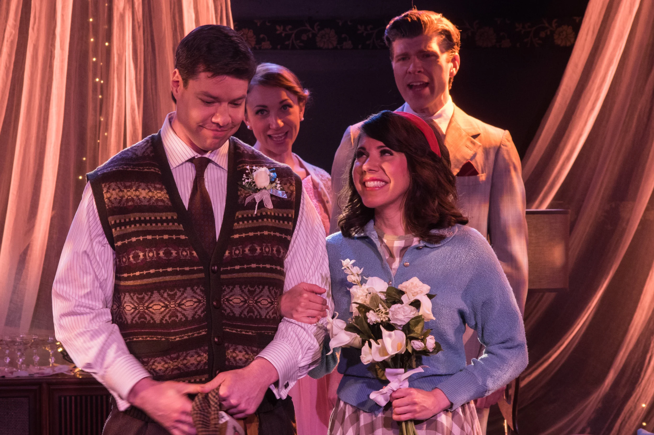 EMMA film Harriet and Mr. Robert Martin. And “Frank n’ Jane” lovingingly looking on! With the incredible: Adam Daveline, Sharon Rietkerk, and Will Reynolds.